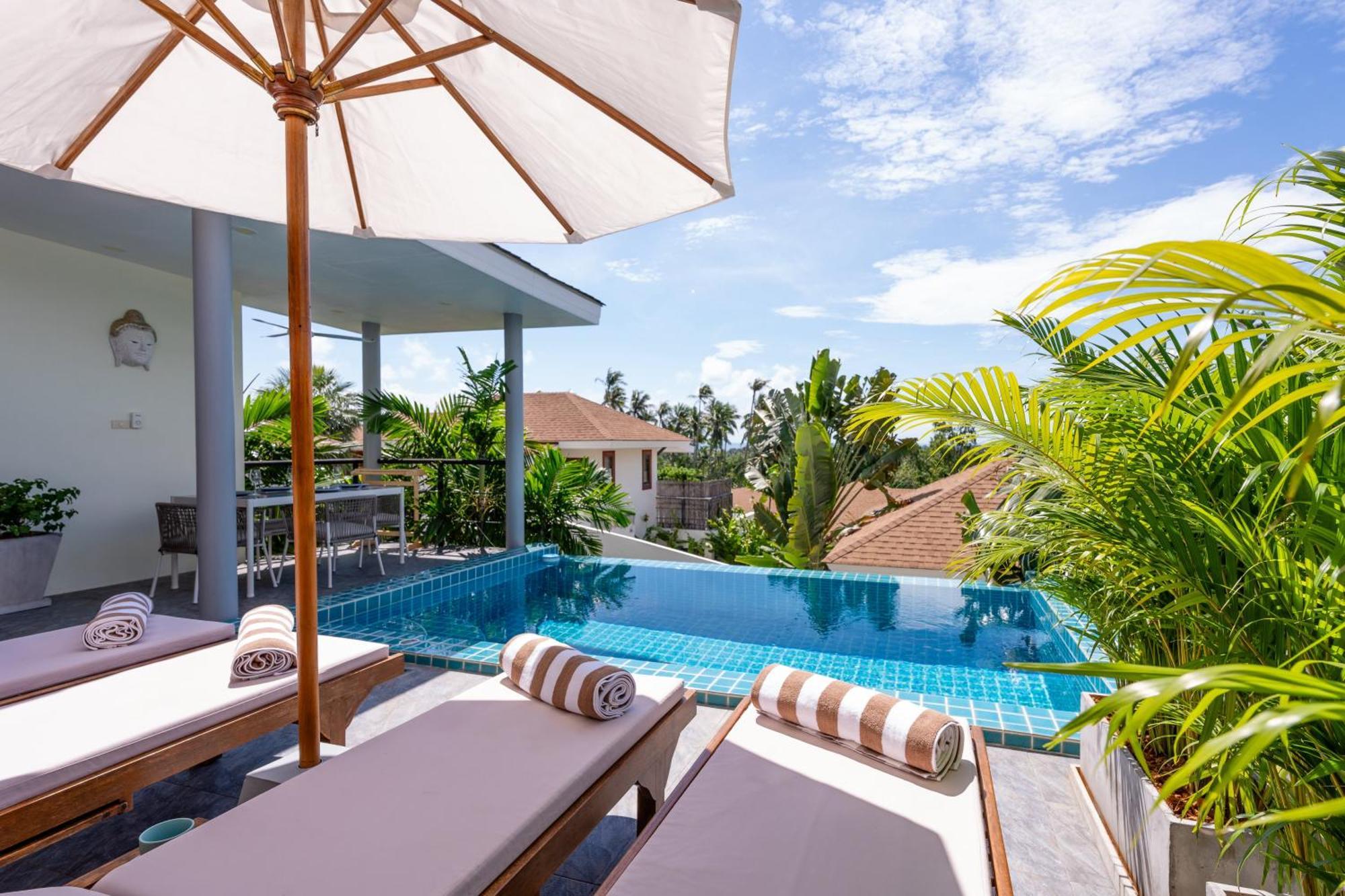 Villa Lea - Piscine - Wifi - Vue - Calme Hua Thanon  Exterior foto